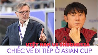 Việt Nam vs Indonesia  HLV Troussier vs Shin Tae Young  Đình Bắc  Quang Hải  Văn Toàn [upl. by Idette]