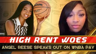 Angel Reese Complains She Cant Afford Her 8K Rent On A WNBA Salary [upl. by Sarina]