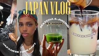 Living in Japan Vlog  Hair Appointment Coffee Shops in Sasebo amp Making Matcha at Home [upl. by Nisse193]