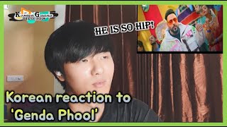 Korean reaction to Genda Phool  badshah  By Korean Gaana [upl. by Ermanno76]