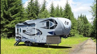 Quick Tour of The New Arctic Fox Grande Ronde 295T Fifth Wheel [upl. by Avla]