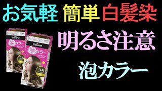 【白髪染め】泡カラーは、全体染め専用、使い易さナンバー1！ [upl. by Franchot]