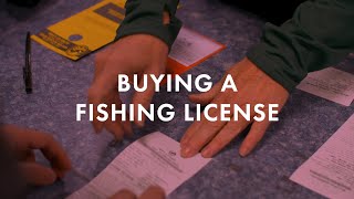 Buying a Fishing License [upl. by Yrojram]