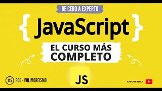 Aprogramar con JavaScript  145 Polimorfismo [upl. by Aikahs]