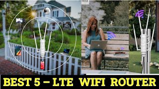 Top 5 Best LTE WiFi Router 2024 [upl. by Narmi]