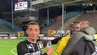 Hervé koffi est célébré en héro après son match contre Genk [upl. by Adiel]