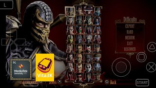 Mortal Kombat 9  MediaTek Dimensity 700 Vita3k [upl. by Haley]