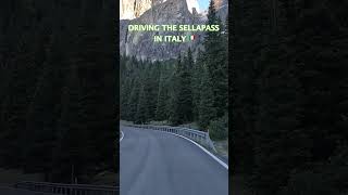 🇮🇹 4K Driving the SELLA PASS in ITALY italianalps scenicdrive dolomites [upl. by Ayaros]