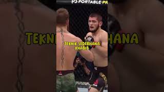 TEKNIK SEDERHANA KHABIB YANG HANCURKAN MCGREGOR🔥 ufc islammakhachev khabib khabibnurmagomedov [upl. by Zonnya779]