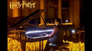 Harry potter piano Concert Halloween extrait candlelight Paris [upl. by Akoyin]