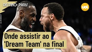 EUA X FRANÇA NA FINAL DO BASQUETE ONDE ASSISTIR À TRANSMISSÃO AO VIVO DA DECISÃO [upl. by Stalder]