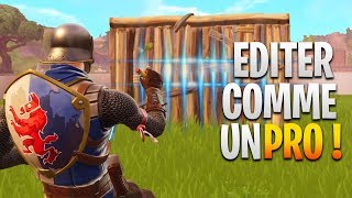 COMMENT EDITER LES CONSTRUCTIONS COMME UN PRO ASTUCE PARCOURS sur FORTNITE BATTLE ROYALE [upl. by Fira]