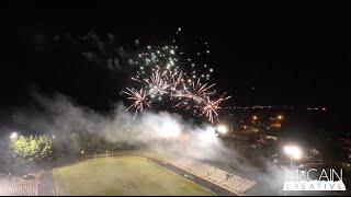 Haywood County TN Bicentennial Fireworks  August 18 2023 [upl. by Naimed364]