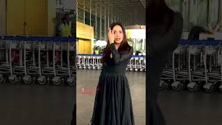 Nushrat Bharucha Spotted At Airport [upl. by Aay]