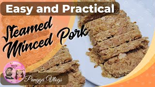 STEAMED MINCED PORK EASY RECIPE [upl. by Melise]