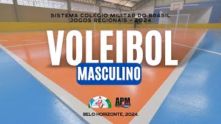 VÔLEI MASC  CMBH X CMB  Jogos da Amizade Regionais CentroOeste 2024 [upl. by Nobie544]