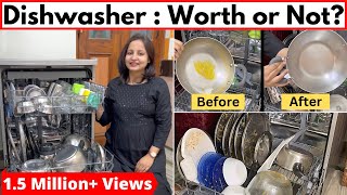 Dishwasher for Indian Kitchen  Worth Buying or Not  Dishwasher Reviews India  Urban Rasoi [upl. by Annirak]