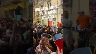 Esto Es La Capital De La Salsa Como Todo Los Viernes Salsa En La Calle BulevarDe Rio vlogs salsa [upl. by Serdna874]