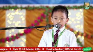 EUREKA ANNUAL LITERARY MEET 2024 Eureka Academy Official Live Stream [upl. by Ayekat726]