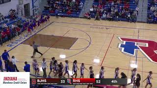 Roncalli VS Brebeuf Jesuit  Girls Basketball [upl. by Eaned241]