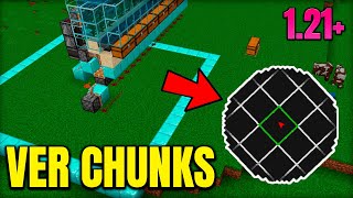 ✅ Como VER CHUNKS en MINECRAFT BEDROCK 121 MUY FACIL [upl. by Scottie]