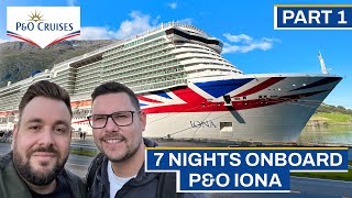 7 nights to the Norwegian Fjords 🇳🇴 on PampO Iona  Embarkation amp Stavanger [upl. by Ellenhoj507]