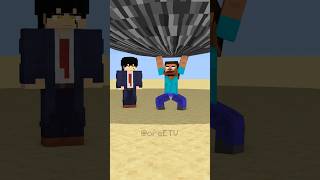 HELP Herobrine To Power Up Throw With Bigger And Bigger Ball friendship shorts trending anime [upl. by Erfert]