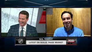 Elliotte Friedman previews goalie market ahead of Trade Deadline [upl. by Garwin814]