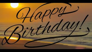 Birthday Ecards Beach PicturesSend a free online greetingBirthday Beach Ocean Coastal Theme [upl. by Amoeji]