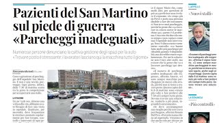 Ospedale di Belluno senza parcheggi La protesta degli utenti La rassegna di venerdì 11 ottobre [upl. by Morvin]