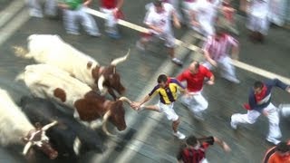 Stiertreiben auf Sparflamme Pamplona 2012 [upl. by Verna]