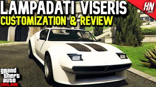 Lampadati Viseris Customization amp Review  GTA Online [upl. by Etiuqal]