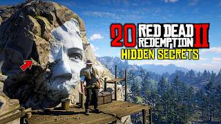 20 Hidden Secrets That Players Missed Hard Version  RDR2 [upl. by Enilemme]