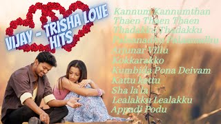 Vijay 💞 Trisha Love Melody Tamil  Love Songs  vijaytrishasongstamilhits90s [upl. by Hannis]