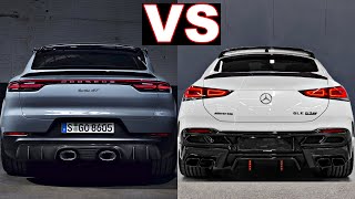 2022 Porsche Cayenne Turbo GT vs Mercedes AMG GLE 63 S Coupe 2022 porsche cayenne amg gle 63 s [upl. by Reilly]