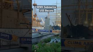 WWII Submarine USS Becuna wwii submarine navy museum [upl. by Schroder]