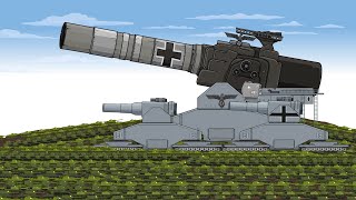 He crushes cities he destroys tank armies Will anyone be able to stop this mega tank [upl. by Romanas749]