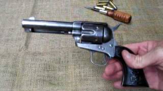 Colt 45 SAA 1884 Vintage Closeup [upl. by Morell733]