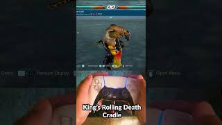 Easiest way to go Kings Rolling Death Cradle tekken7 tekken tekken8 shorts [upl. by Nelson76]