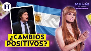 ¡Era del Sol comienza en Argentina Mhoni Vidente predice cambios positivos tras el triunfo de Milei [upl. by Combes]