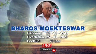 Live Stream Uitvaart amp Crematie van Bharos Moekteswar [upl. by Lebam]