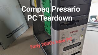 Compaq Presario PC Teardown [upl. by Burgwell]