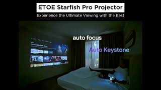 ETOE Starfish Android TV 投影機 [upl. by Lledner]