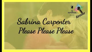 Sabrina Carpenter  Please Please Please🎵 ¡CANCIONES Fáciles Para Aprender Inglés│lyrics [upl. by Aggappe582]