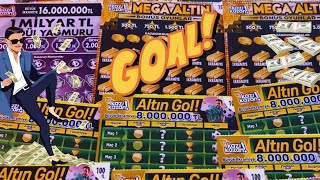 We Won Today by Scoring All the Goals in the Newly Released Golden Goal Scratch Card [upl. by Leesen]