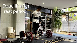 Todays deadlift is from 1375kg to 140kg [upl. by Stalder]