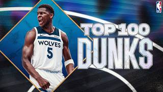 The Top 100 Dunks of the 202324 NBA Season [upl. by Lechar35]