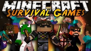 Minecraft  SURVIVAL GAMES 2 [upl. by Anaiek170]