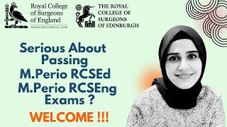 Serious About Passing MPerio RCSEd amp MPerio RCSEng Exams  Welcome to Best Preparatory Course [upl. by Jules]