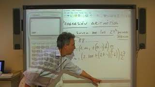 Clase 5Progresiones Aritméticas Suma de n primeros términos [upl. by Infeld393]